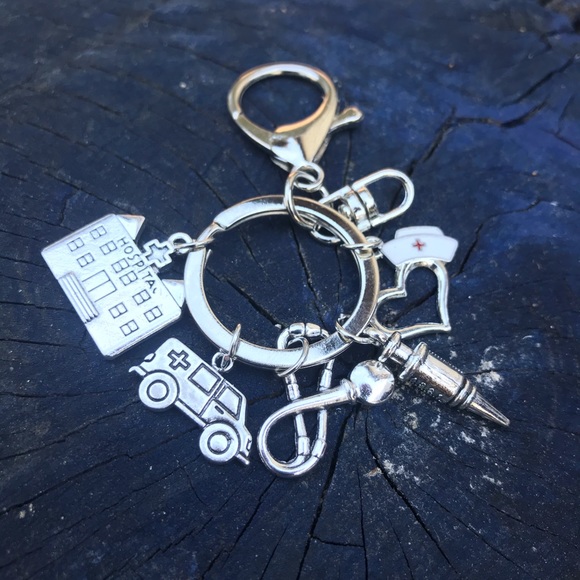Fathers Day gift Nurse/Doctor keychain - Picture 4 of 8